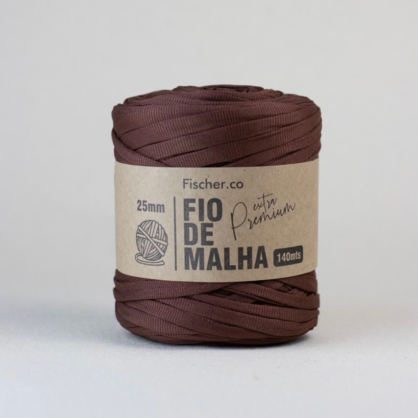 Fil de maille Extra Premium 25 mm – Marron