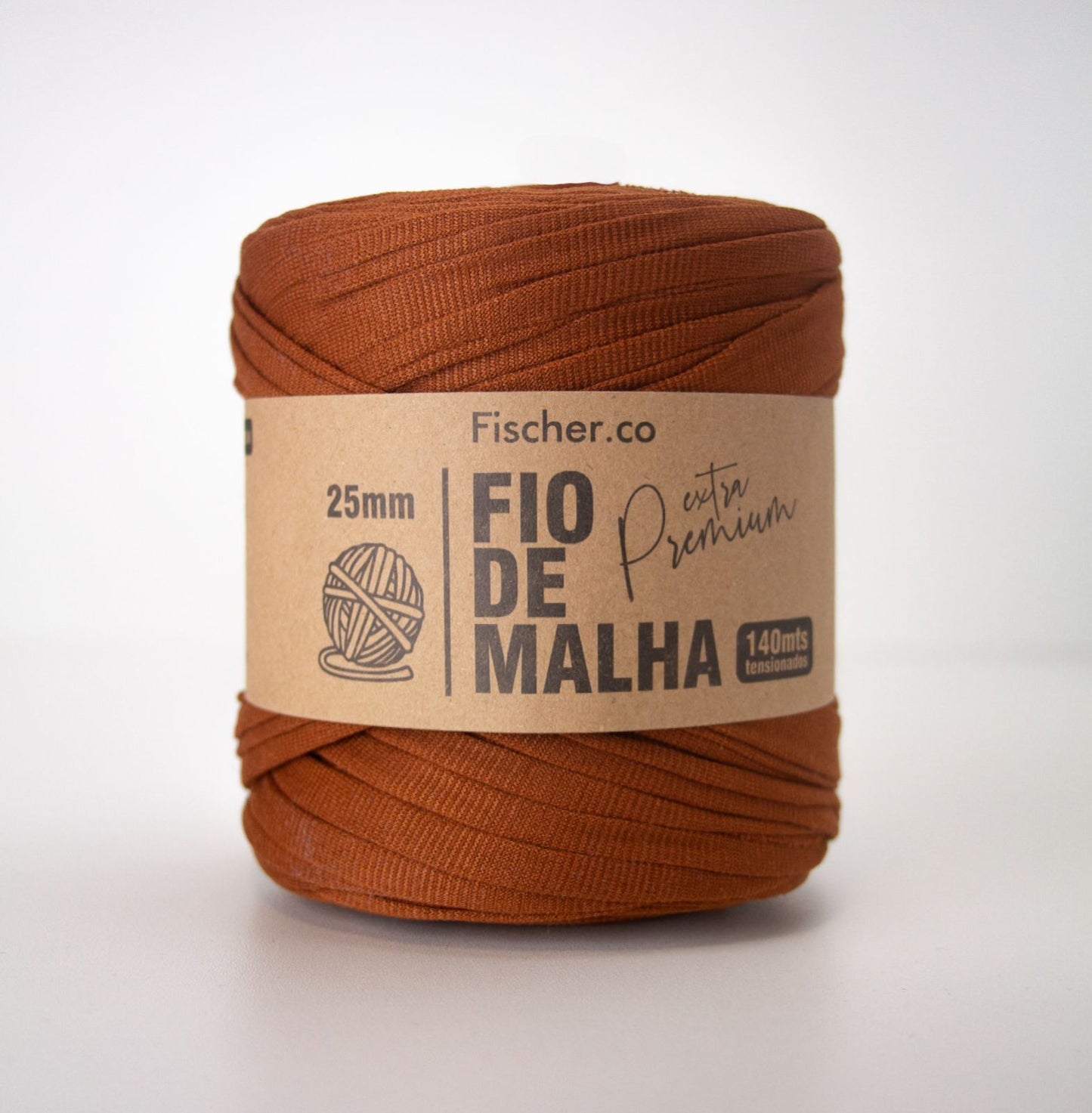 Fil de maille Extra Premium 25 mm – Ocre