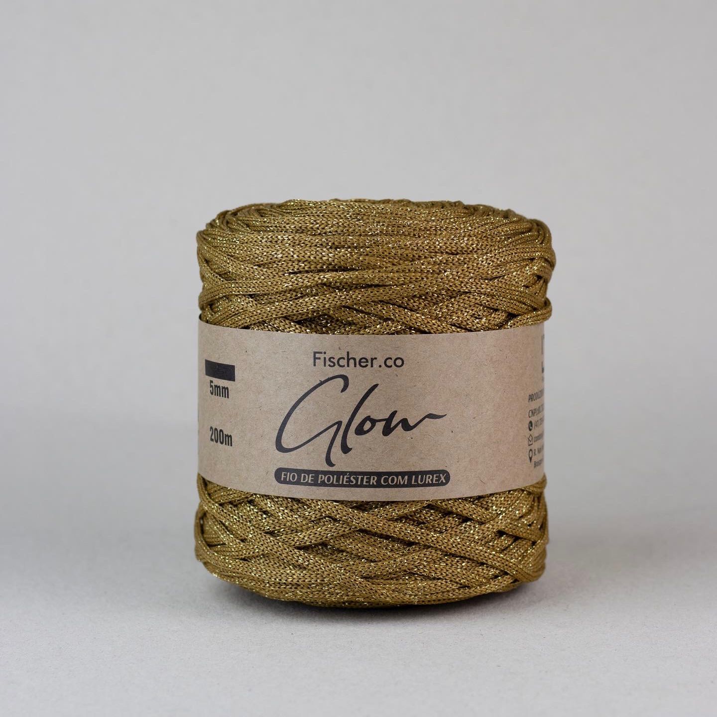 Fil Glow 5 mm – 200 mètres – Ambre