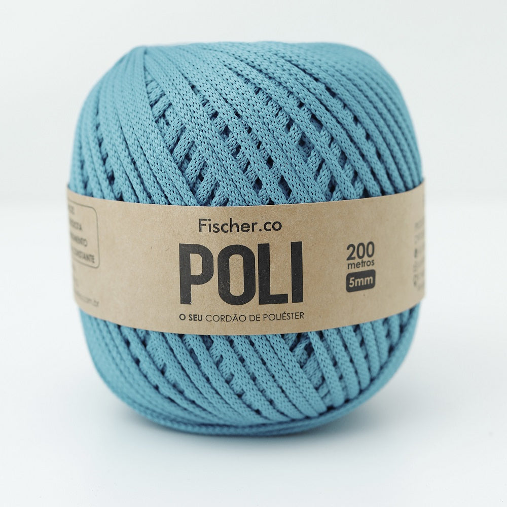 Fil POLI 5 mm – 200 mètres – Bleu Bébé