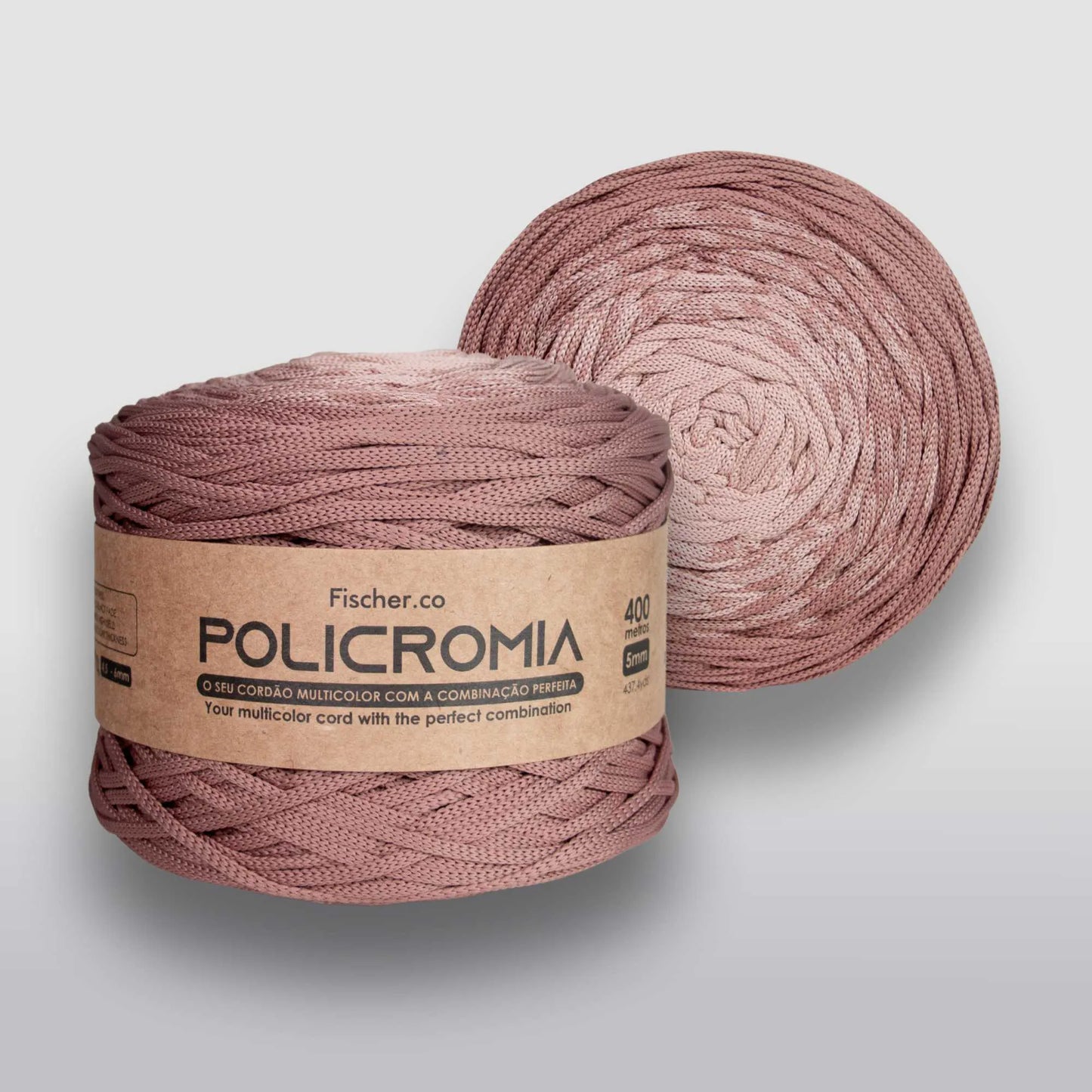 Fil Policromia - 100% Polyester (400 mètres) - Dune
