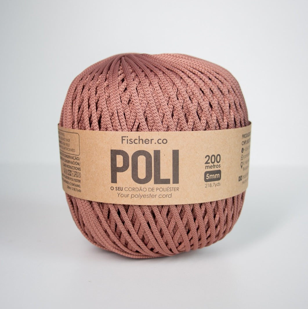 Fil POLI 5 mm – 200 mètres – Mocha Mousse