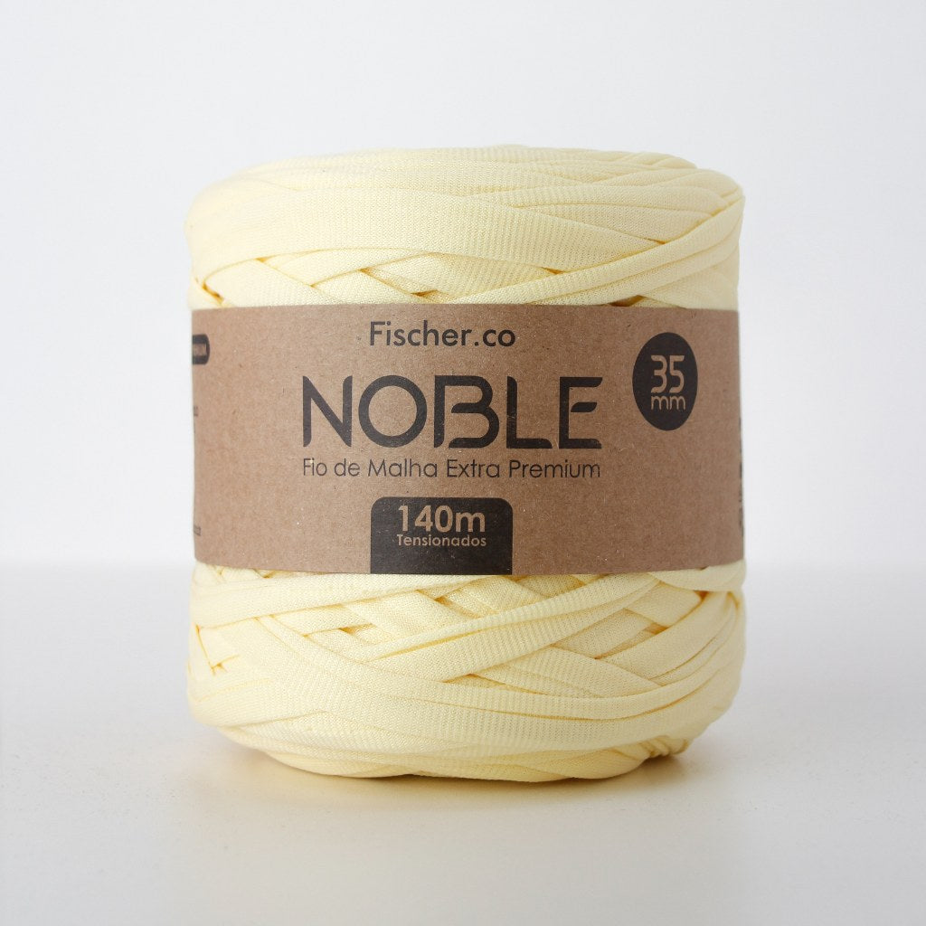Fil de Maille Noble Premium 35mm – Jaune Bébé – 140 mètres par bobine