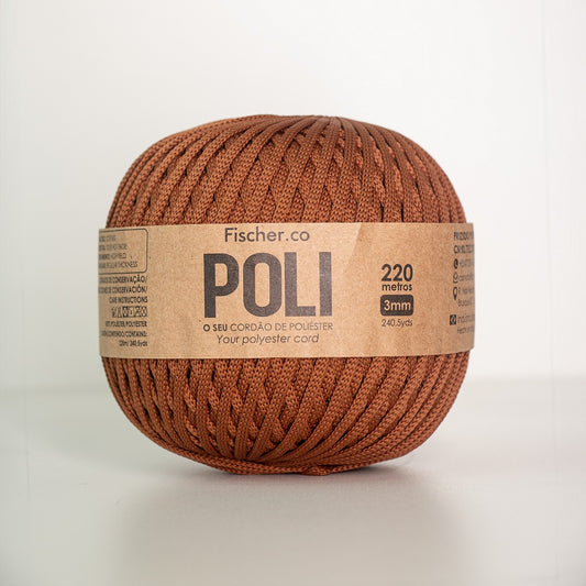 Fil POLI 3 mm – 220 mètres – Caramel