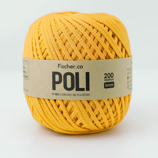 Fil POLI 5 mm – 200 mètres – Jaune Beurre