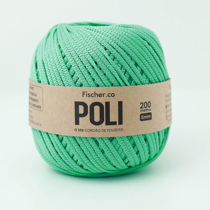Fil POLI 5 mm – 200 mètres – Vert Cyan