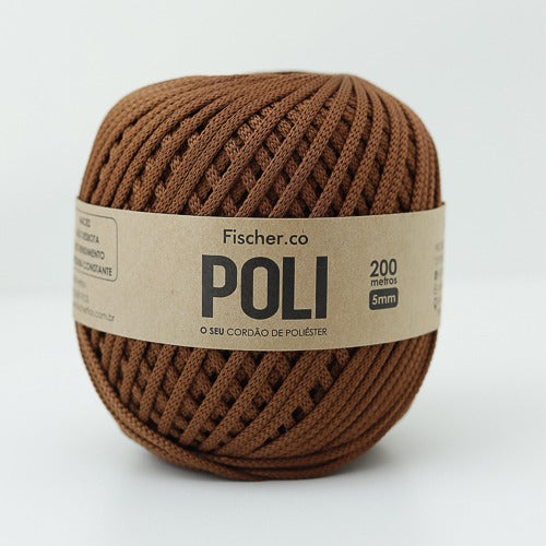 Fil POLI 5 mm – 200 mètres – Caramel