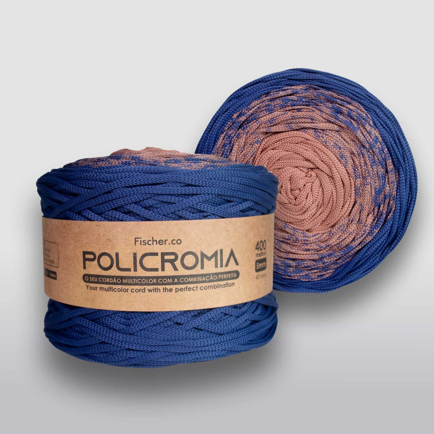 Fil Policromia - 100% Polyester (400 mètres) - Terre et Mer